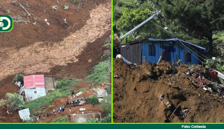 Lluvias desataron tragedia en Copacabana: una menor de seis años murió tras un deslizamiento