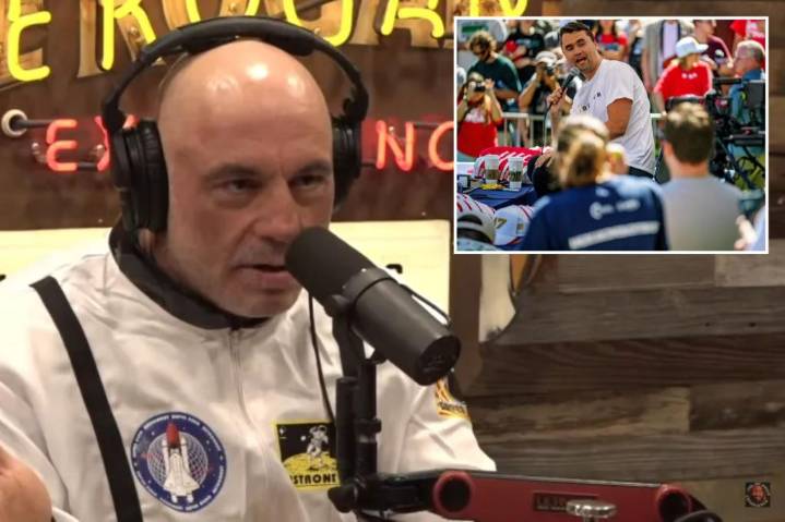 Joe Rogan warns liberals celebrating Charlie Kirk assassination brings US closer to 'civil war'
