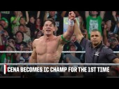 John Cena wins IC title from Dominik Mysterio to become a grand slam champion