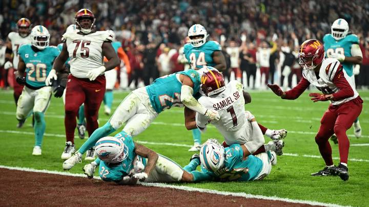 Deebo Samuel pasa a la historia: primer touchdown del 'Madrid Game'