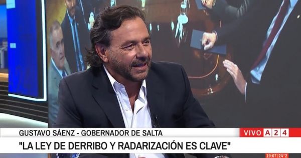 Sáenz: "El Gobierno Nacional debe entender que si crecen las provincias, crece el país"