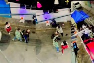 Video: Vecinos someten a hombre armado que disparó al aire en colonia El Cuernito