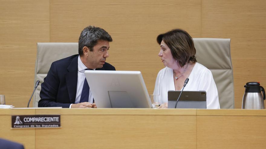 Carlos Mazón, en la comisión de investigación de la dana en el Congreso