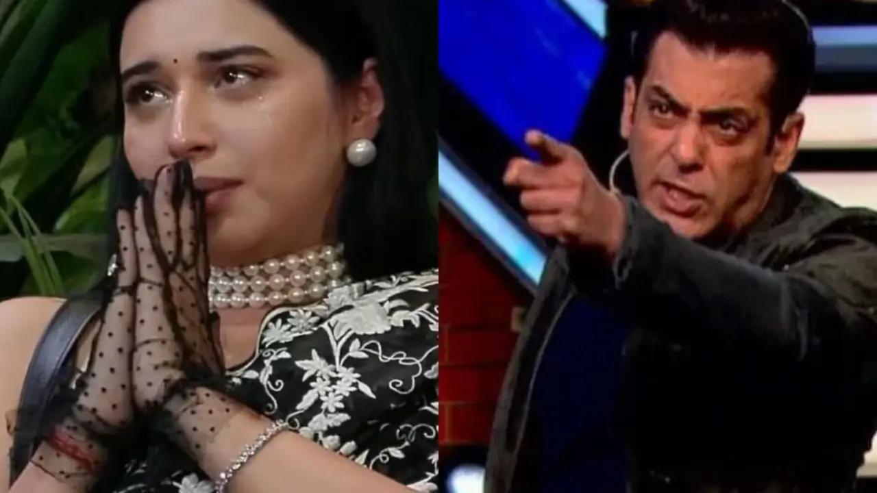 Salman Khan calls out BB19's Tanya Mittal's FALSE STORIES, says, 'Bewakuf banana bandh karo,' she breaks down