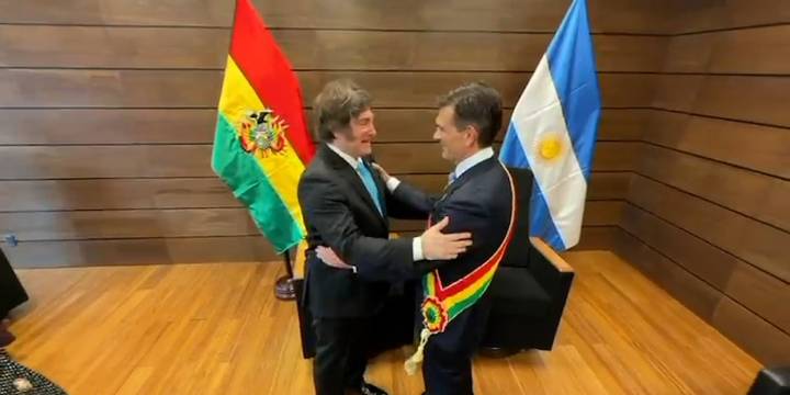 “Sé lo que estás recibiendo, lo digo por experiencia propia”: la frase de Milei a Rodrigo Paz Pereira, nuevo presidente de Bolivia