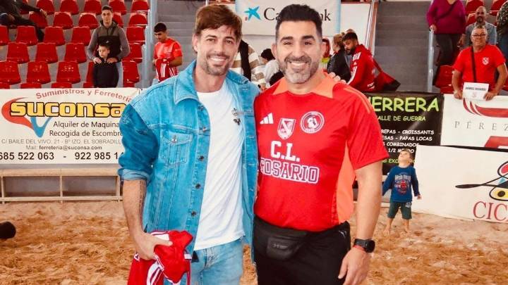 William Levy, un enamorado de la lucha canaria: "Es un deporte noble"