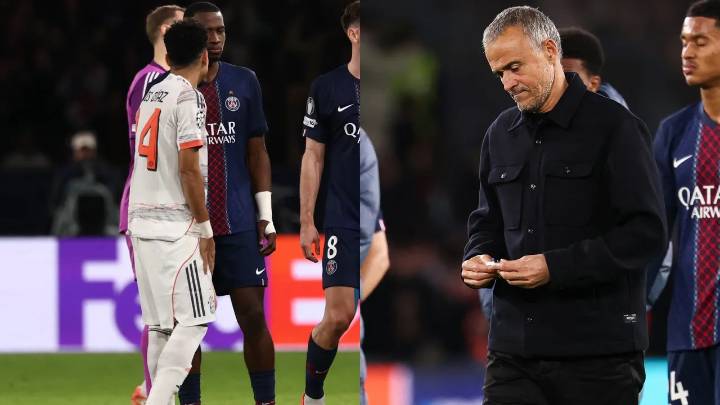 Luis Enrique se pronunció sobre expulsión de Luis Díaz: fue claro con la jugada