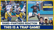 RAMS SQUAD SHOW: Matthew Stafford has 2 INTs + GAME-ENDING FUMBLE, Panthers STUN Rams, 1