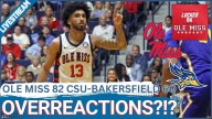 REACTION: Ole Miss Beats Cal State Bakersfield to Win TAD PAD Finale