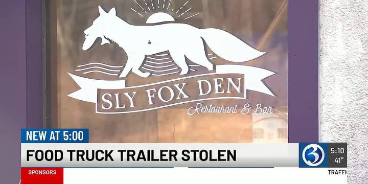 Food truck trailer stolen from Native American tribe in Preston