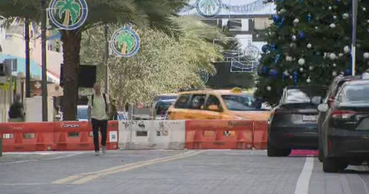 Downtown Miami's East Flagler Street makeover stuck in neutral, driving business owners past frustration