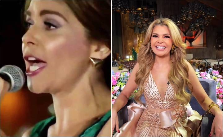 Itatí Cantoral reacciona a la imitación de Omar Chaparro de “La Guadalupana”