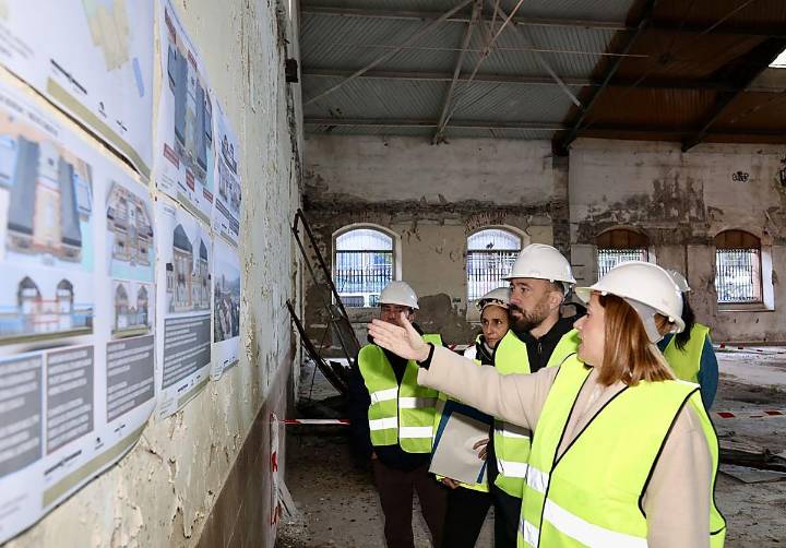 La antigua Aduana de Irun da los primeros pasos hacia su rehabilitación