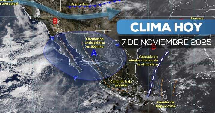 Clima cambiará en México: llegan heladas y temperaturas de O °C