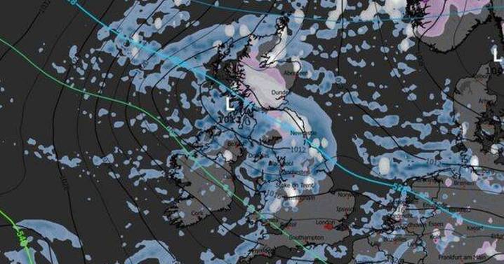 UK snow maps show Arctic blast to send temperatures plunging to