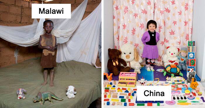 Children From Around The World Showcase Their Favorite Toys In This Heartwarming Series (22 Pics)