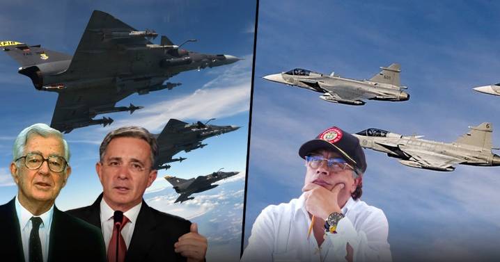 Adiós a los Kfir en Colombia, los aviones de guerra que compraron Barco y Uribe y reemplazó Petro por los Gripen