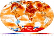 Cambio climático: afirman que 2025 será el segundo o tercer año más caluroso de la historia