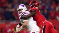 Bills' Josh Allen roughed up, sacked 8 times in loss to Texans