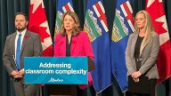 Alberta government committee has $400M over 3 years to resolve class size and complexity problems