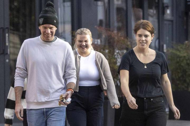 Princess Eugenie Seen for First Time Since Dad Andrew Stripped of Titles