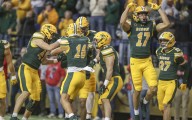 Photos: No. 1 Bison hold off Brungard, pesky Penguins for Fargodome victory