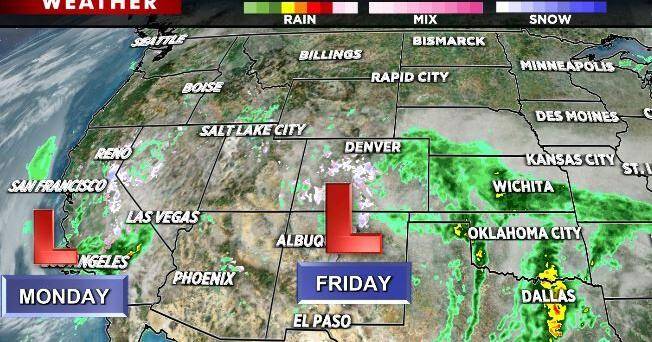 When the weather changes to winter