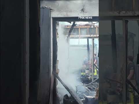 WATCH: Miami-Dade Fire Rescue put out flames at home of Miami Heat coach #fire #shorts #miami