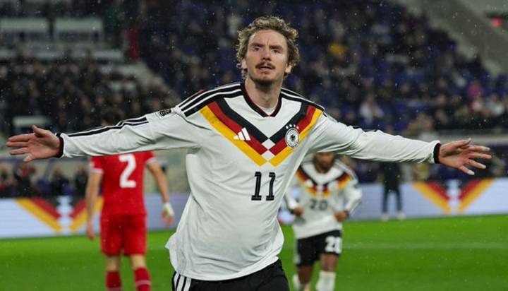 0-2. Un doblete de Woltemade desatasca a Alemania en Luxemburgo