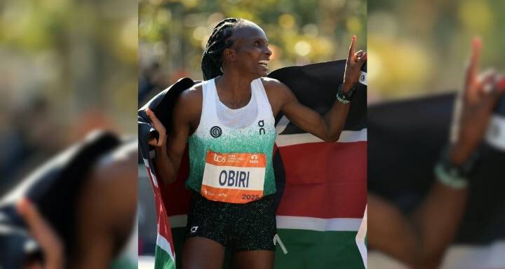 Hellen Obiri rompe tiempos en Nueva York y deja récord hecho trizas