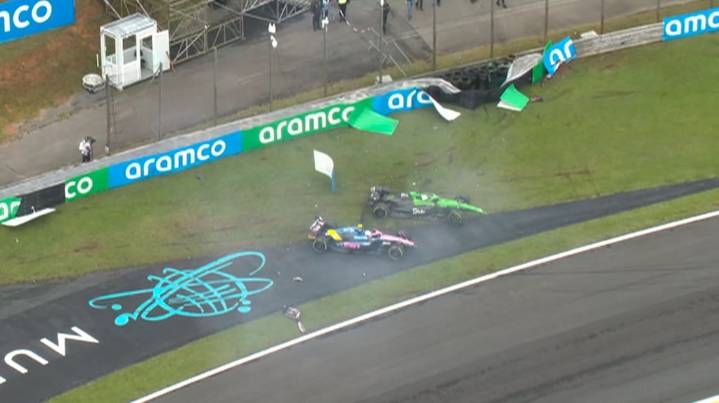 Fórmula 1: la inusual medida que tomó la organización del GP de Brasil tras los accidentes de Colapinto y otros pilotos