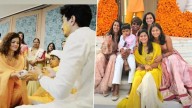 ENTERTAINMENT Smriti Mandhana-Palash Muchhal Wedding: Palak Muchhal Posts Beautiful Haldi Moments of Brother Before His Wedding to Indian Cricketer
