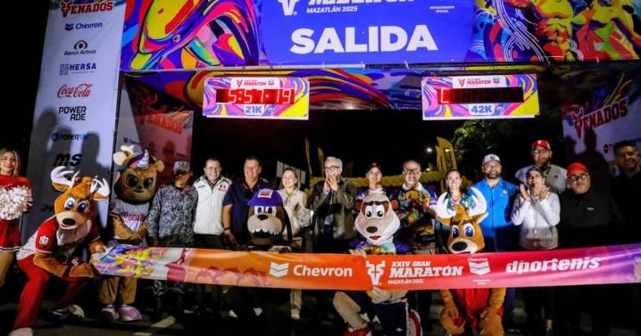 Mazatlán y Sinaloa se enorgullecen de recibir a miles de maratonistas: Gobernador Rocha Moya