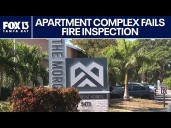 Fire code violations force Florida residents out of apartment complex