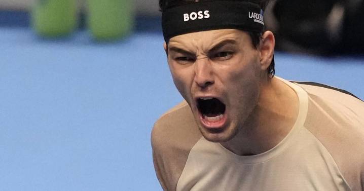 Last year's finalist Fritz beats late entry Musetti at ATP Finals