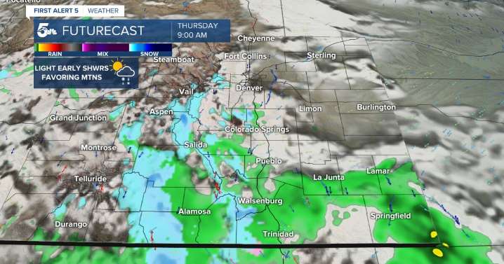 Dry skies with patchy clouds through mid-week, with rain and snow on the way