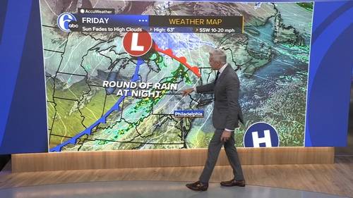 AccuWeather forecast for Philadelphia, Pennsylvania, New Jersey and Delaware