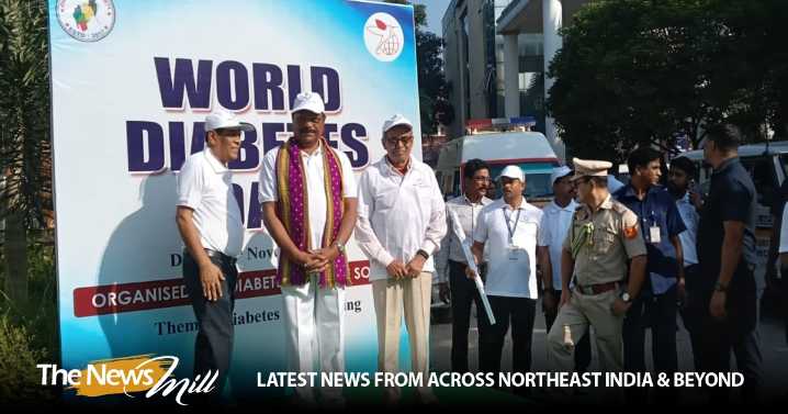 Tripura Governor flags off World Diabetes Day Rally, urges public awareness, healthy lifestyle