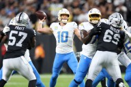 Regrouping Chargers take on the struggling Raiders