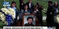 Funeral of fallen Officer Marc Brock
