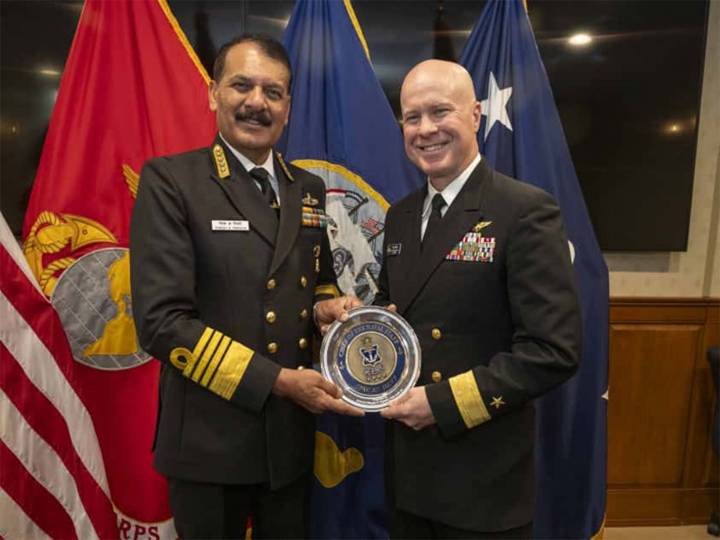India, US boost naval cooperation as Admiral Tripathi concludes Washington visit