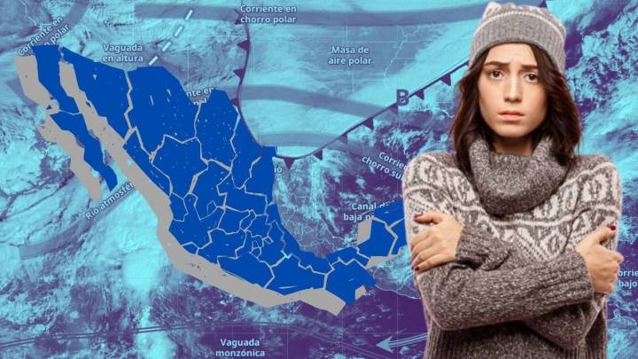 Nuevo frente frío AZOTARÁ con temperaturas de -10 grados a estos estados del lunes 1 al jueves 4 de diciembre