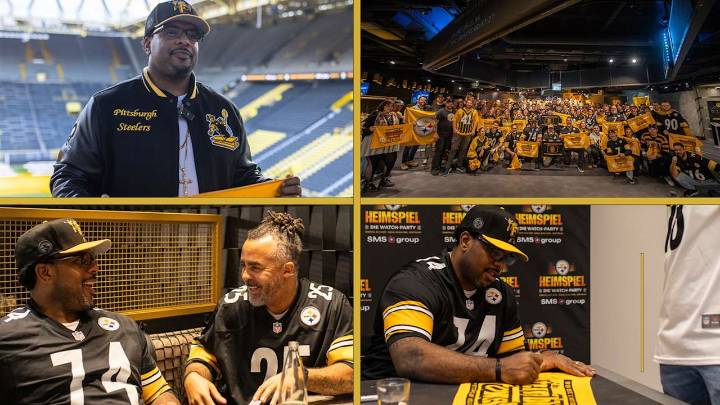Steelers Watch Party in Germany a hit
