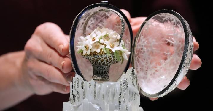 Rare imperial Fabergé egg going up for auction