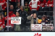 Led by Troy Terry, Ducks halt Red Wings' win streak - The Rink Live | Coverage of youth, junior, high school and college hockey