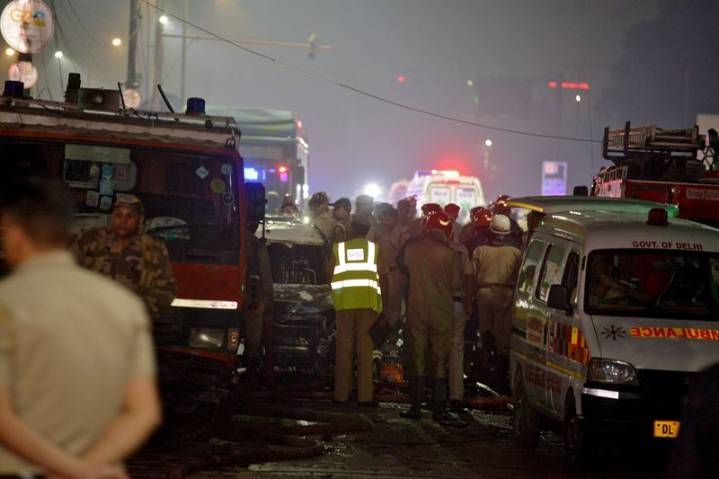 Delhi car blast being probed under anti-terrorism law, TV channels report