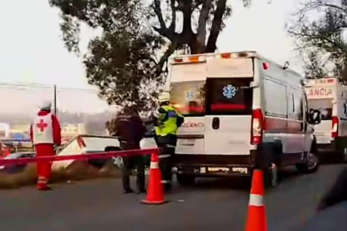 Fatal choque contra árbol en la Toluca–Tenango: una víctima y un lesionado