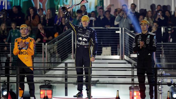 Max Verstappen wins Las Vegas Grand Prix, narrows F1 points gap