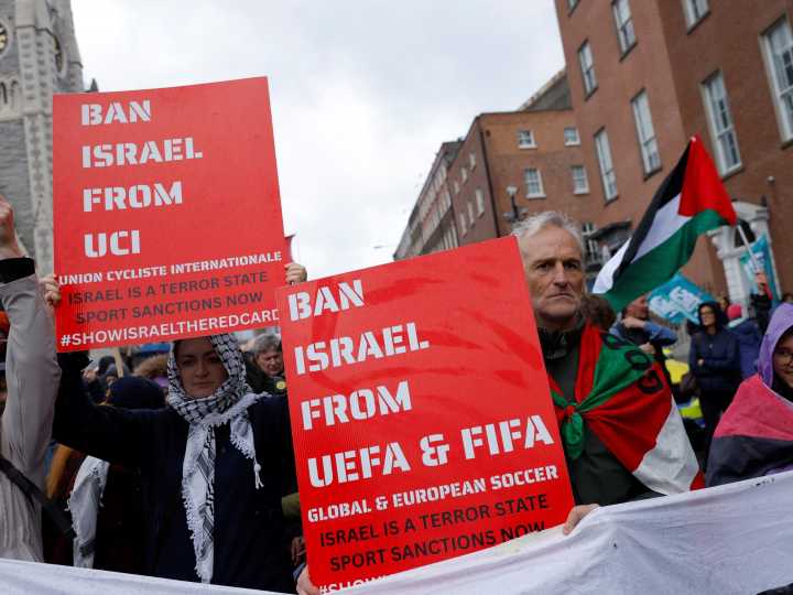 Irish football body overwhelmingly backs call for Israel’s ouster from UEFA