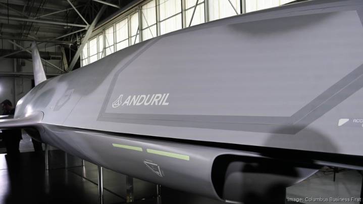 Which foreign countries may receive Anduril weapons built in Pickaway County